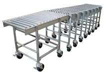Best Packaging Systems Nestaflex 376PL Gravity Skate Wheel Conveyor